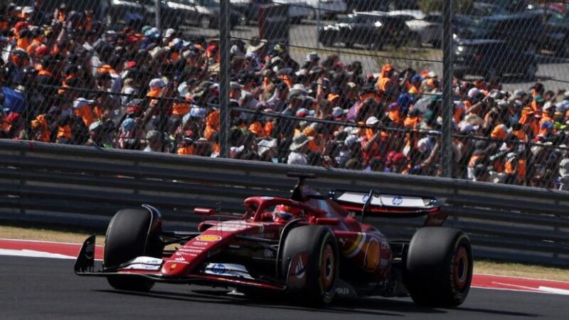 F1- GRAND  PRIX DES ÉTATS-UNIS : CHARLES  LECLERC  VAINQUEUR