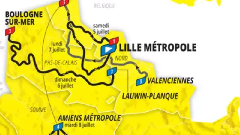 TOUR DE FRANCE 2025 : UN PARCOURS  INÉDIT