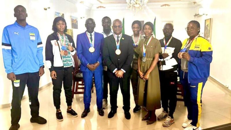 OPEN DE MALABO:  LES GABONAIS FONT SENSATION