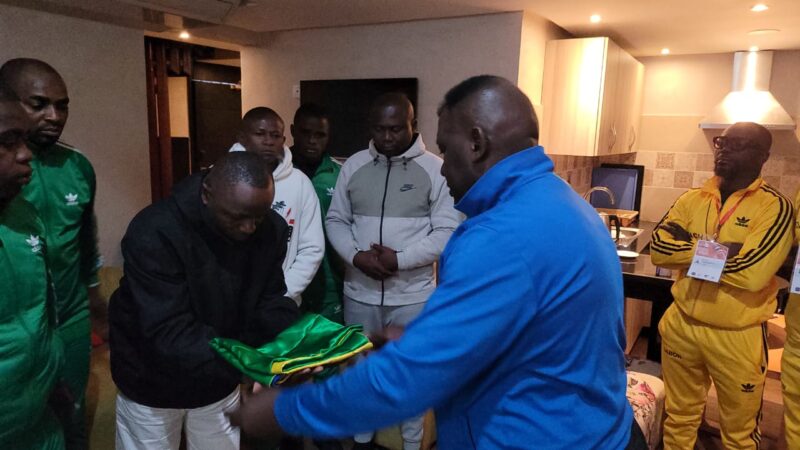 CHAMPIONNATS D&rsquo;AFRIQUE  2024 / PANTHÈRES : REMISE DE DRAPEAU & ENTRÉE EN LICE
