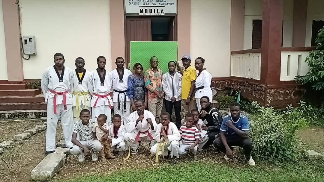 DON DE MATÉRIEL: LES REMERCIEMENTS DE LA LIGUE DE TAEKWONDO DE LA NGOUNIÉ