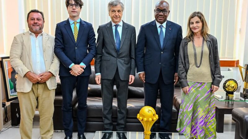 CÔTE D&rsquo;IVOIRE : L&rsquo;AMBASSADEUR D&rsquo;ESPAGNE EN VISITE À LA FIF