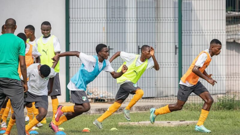 MAROC CAN U17:  LA SÉLECTION CADETTE IVOIRIENNE POURSUIT SA PRÉPARATION AU LYCÉE TECHNIQUE