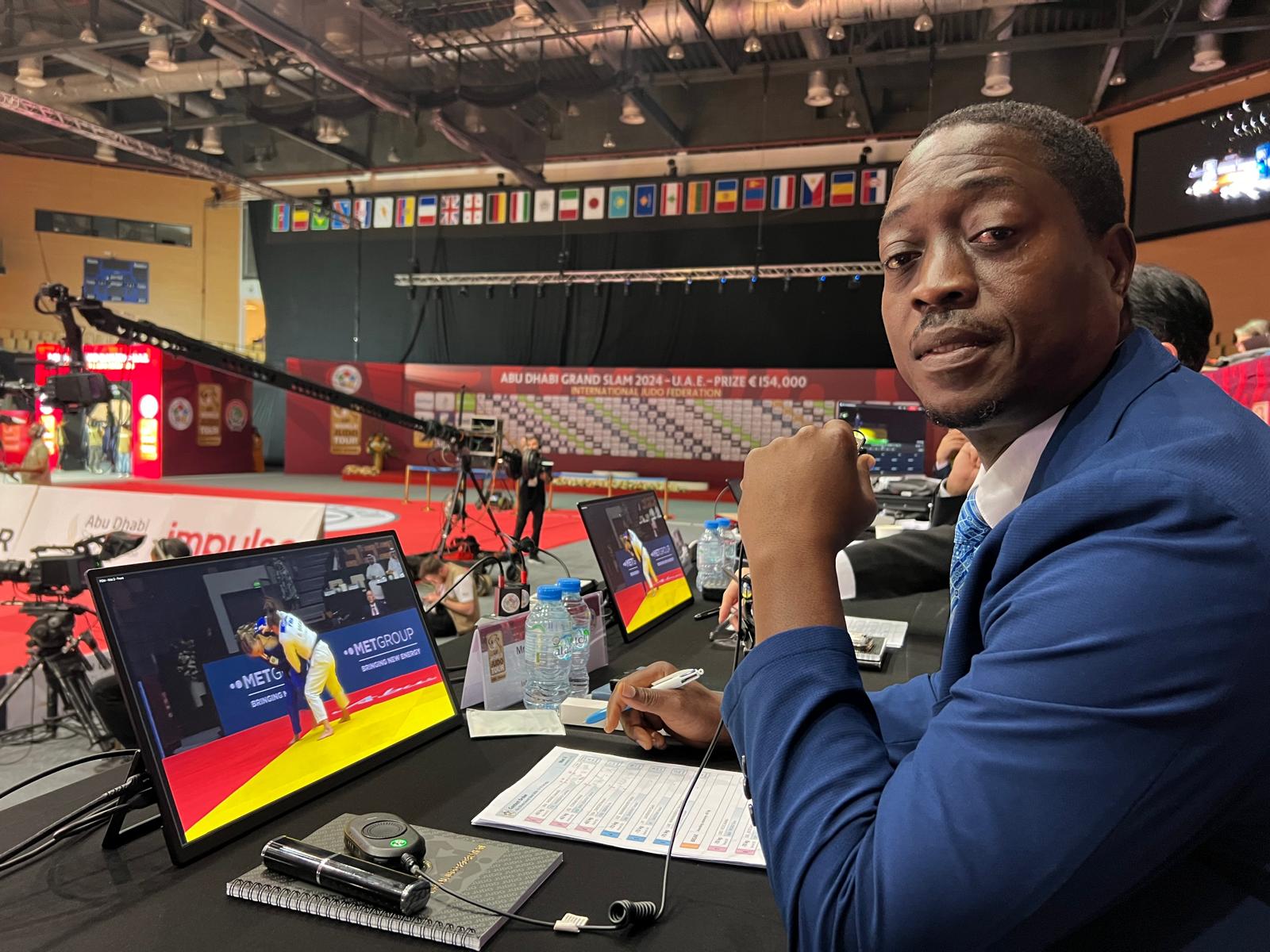 Me JEAN CLAUDE DJIMBI FELICITÉ PAR L&rsquo;UNION AFRICAINE  DE JUDO