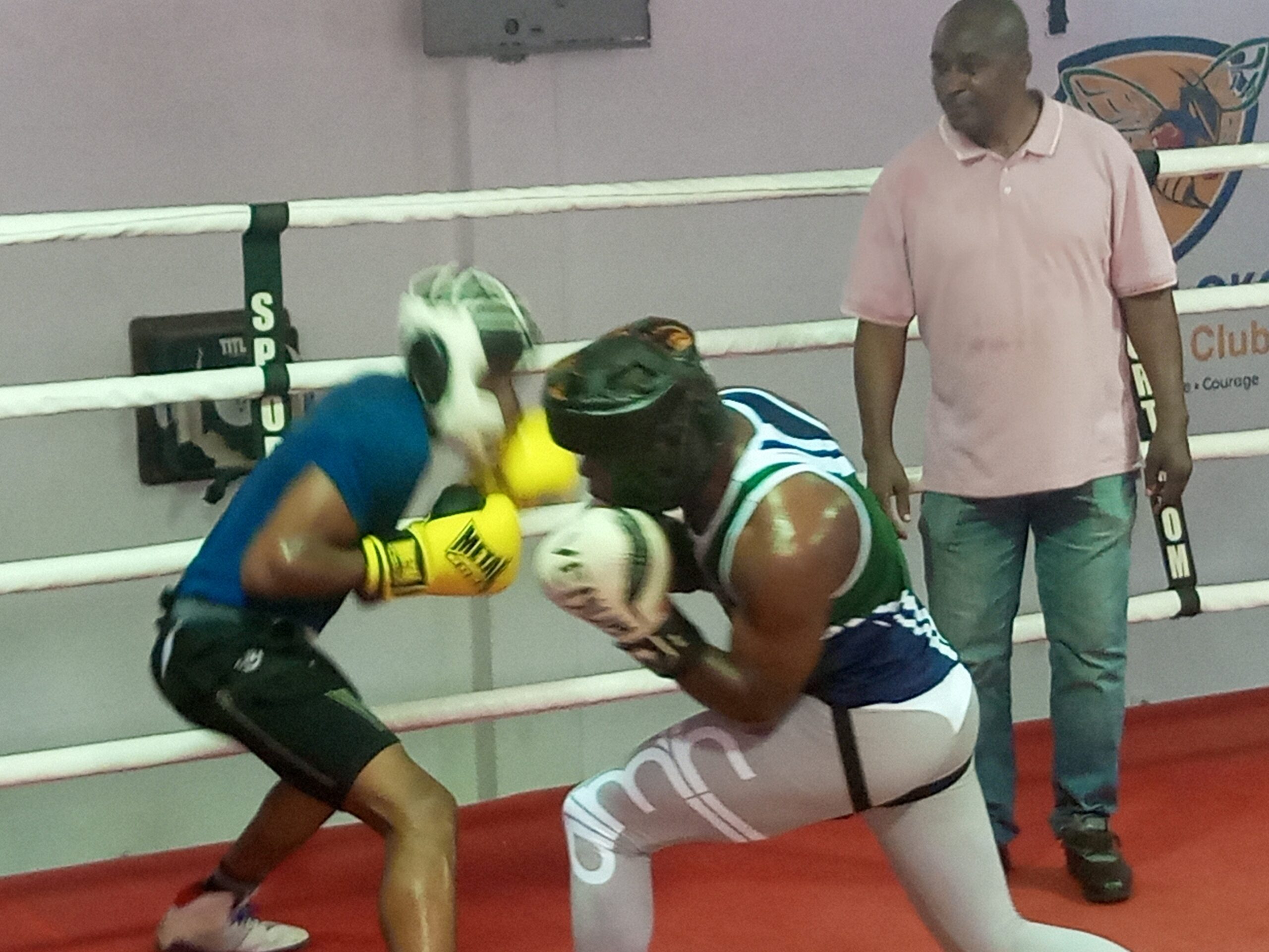 GALA DE BOXE PROFESSIONNELLE : LES SPARRING-PARTNER SE METTENT EN PLACE