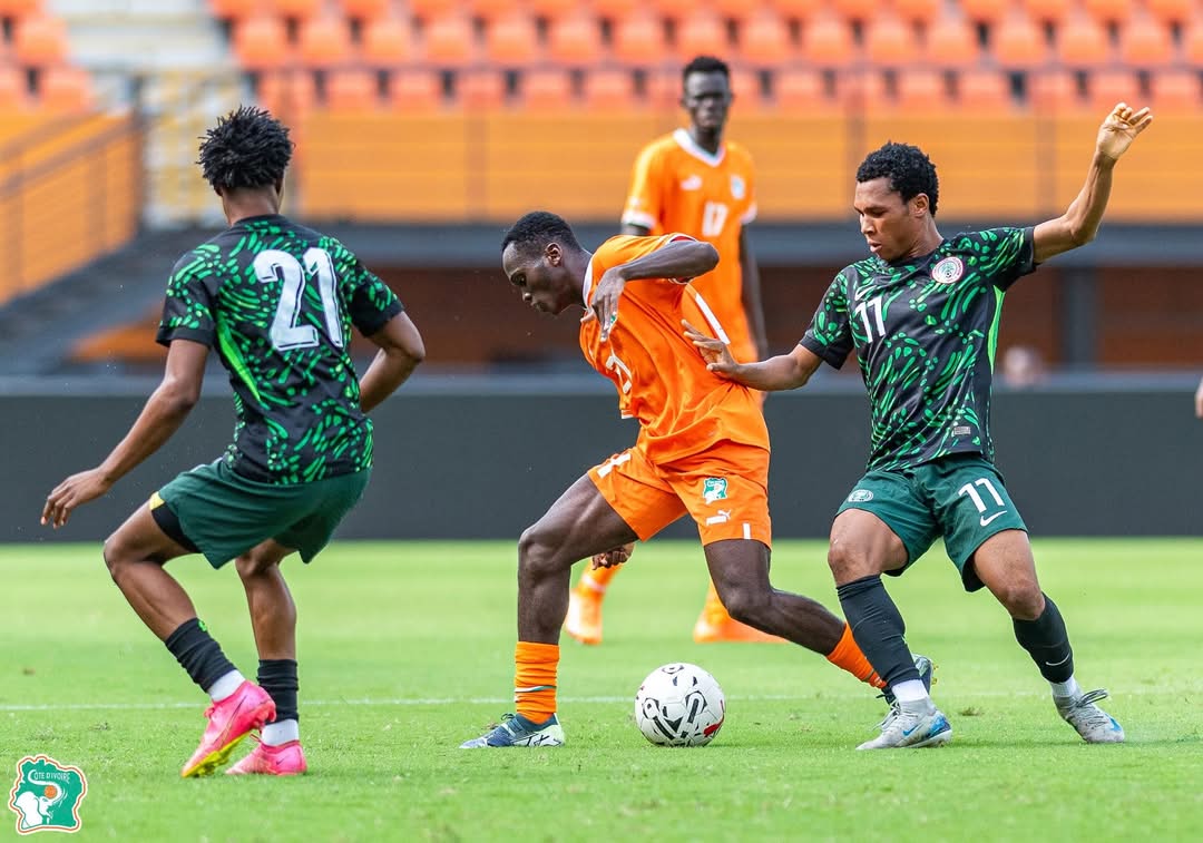 PRÉPARATION CAN U20 : LA CÔTE D&rsquo;IVOIRE S&rsquo;IMPOSE À SON TOUR FACE AU NIGERIA
