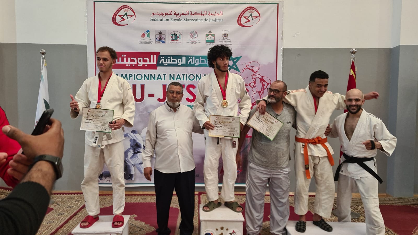 MAROC / CHAMPIONNAT NATIONAL DE  JU-JITSU: L&rsquo;ASSOCIATION SPORTIVE FARAH BAY AIT OURIR  SORT LE GRAND JEU