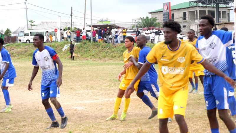 GABAO CHAMPIONS LEAGUE/1ère  JOURNÉE : CAP CARAVANE  LEADER !