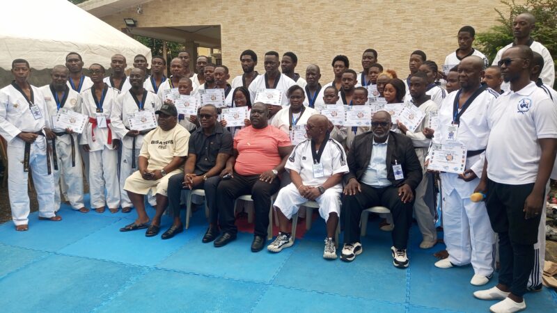 FEGATAE / PASSAGE DE GRADES KUKKIWON NATIONAL : 40 RÉCIPIENDAIRES DISTINGUÉS