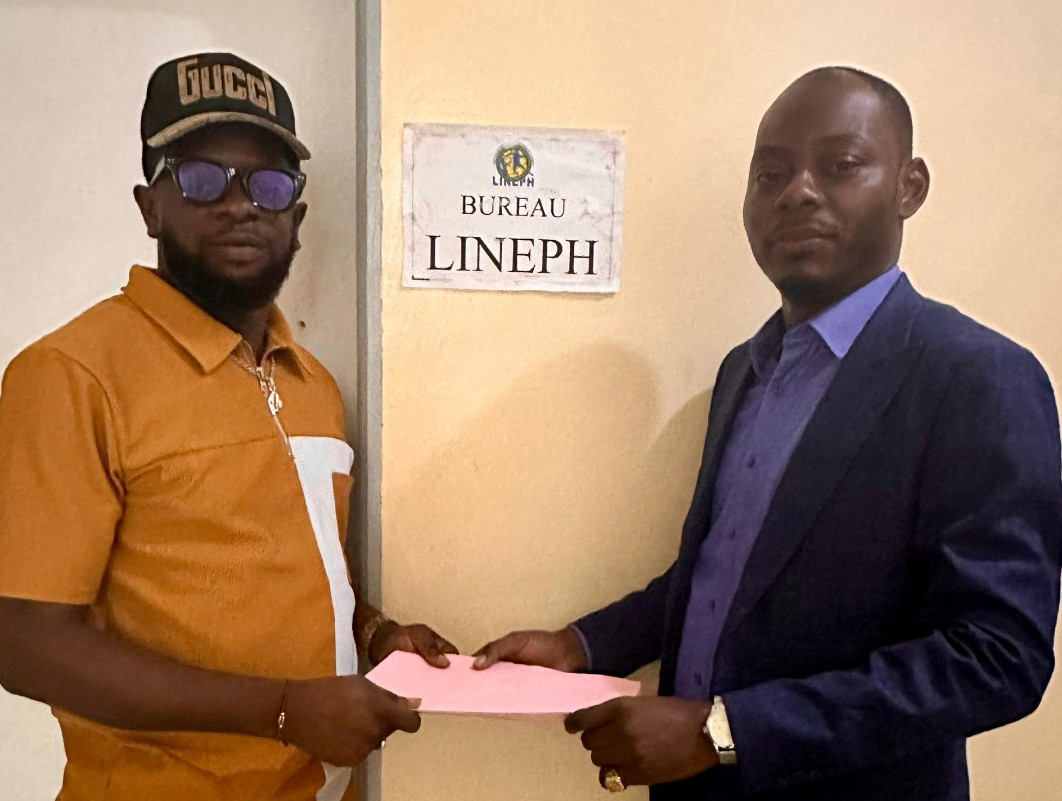 LINEPH / ÉLECTIONS : DÉCLARATION DE CANDIDATURE  DE VITAL MOUCKAGNY