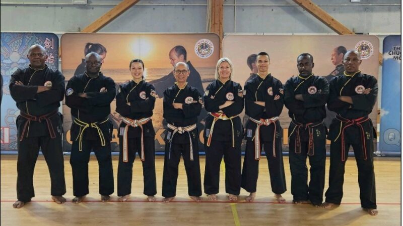 QWAN KI DO / STAGE INTERNATIONAL TOULON 2025 : 9 GABONAIS ACCÈDENT AU GRADE SUPÉRIEUR