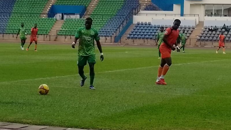 COUPE D&rsquo;AFRIQUE  DES CLUBS/ MATCH AMICAL : MANGASPORT TROP FORT POUR LE FC105 (3-0)