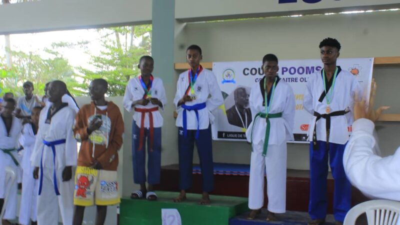 COUPE POOMSEA Me FULBERT  OLLOMO : LE CLUB HANSEON SUR LE TRÔNE