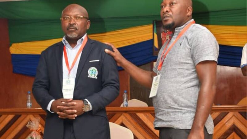 LIGUE DE FOOTBALL  DU WOLEU NTEM / ÉLECTION : THIERRY ENEME NGUEMA ÉLU