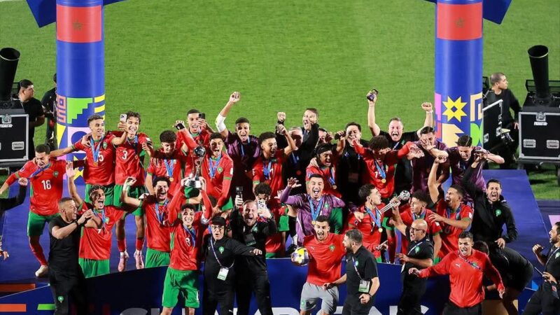 LE MAROC  CHAMPION DU MONDE U20 : L&rsquo;ACADÉMIE MOHAMMED VI, MOTEUR  D&rsquo;UN TRIOMPHE HISTORIQUE