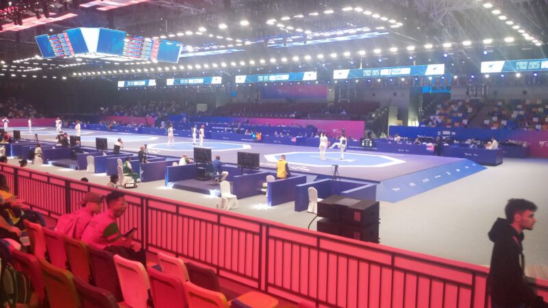 MONDIAUX 2025 / PANTHÈRES TKD : LES ENCOURAGEMENTS DE BRICE CLOTAIRE OLIGUI NGUEMA