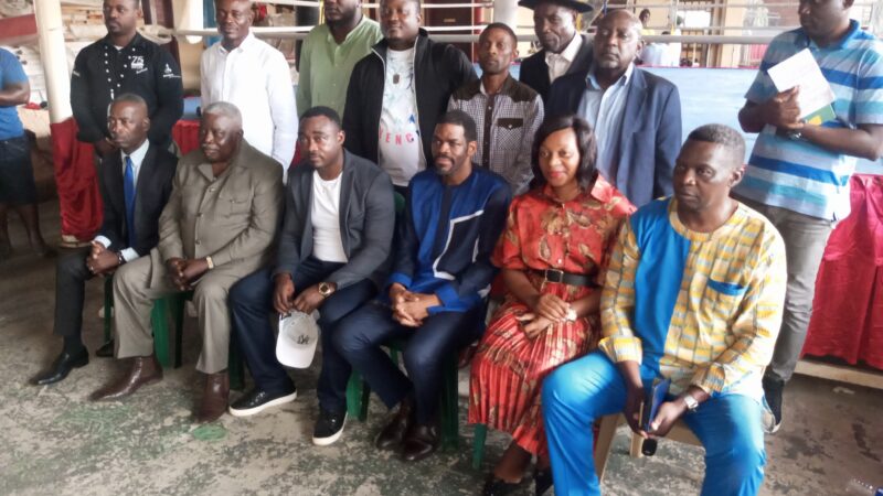 LBE/ INSTALLATION : GABRIEL BRAYAN ABESSOLO NGUEMA  PREND LES  COMMANDES