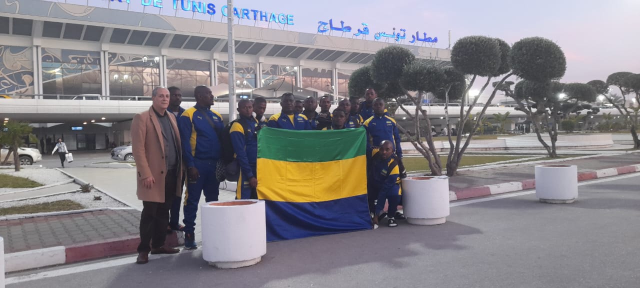 CHAMPIONNAT D&rsquo;AFRIQUE : LE GABON EST ARRIVÉ À TUNIS