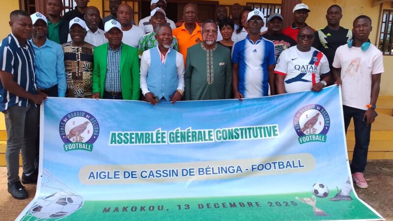 ASSEMBLÉE GÉNÉRALE CONSTITUTIVE  DE L&rsquo;AIGLE CASSIN BELINGA : SOUS LE SIGNE DU RENOUVEAU