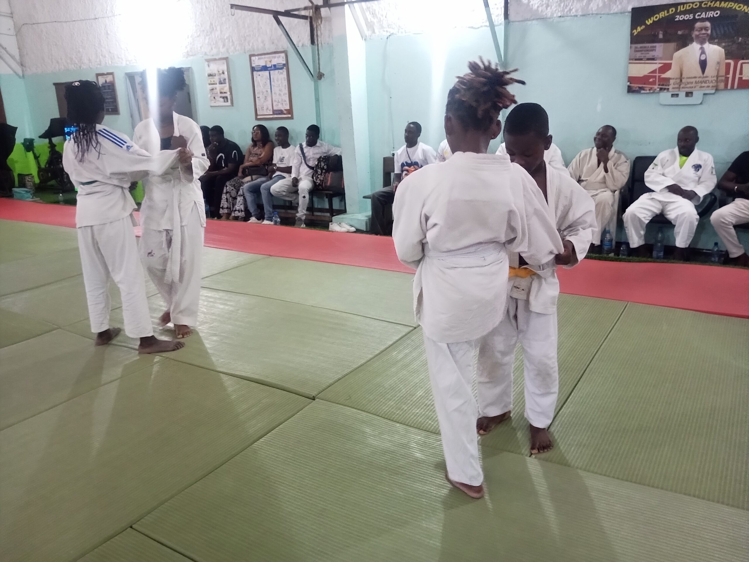 JUDO CLUB JIGORO RISEI KANO : FEU SENSEI GEORGES MANDJOMBE IMMORTALISÉ !