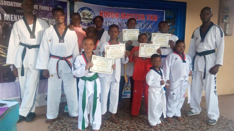 ASSOCIATION NDZIME FAMILLY / PASSAGE DE GRADES : L&rsquo;ÉLÈVE CERVY DAVE BIYOGO NDONG MEYE MAJOR DE LA PROMOTION