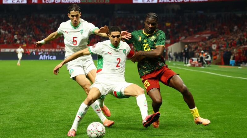CAMEROUN-MAROC: AUTEURS D&rsquo;UN GRAND MATCH, LES MAROCAINS S&rsquo;IMPOSENT  ET REJOIGNENT LES DEMI-FINALES