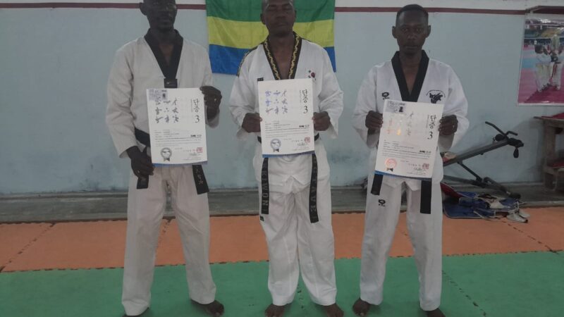 KUKKIWON : REMISE DES DIPLÔMES  À L&rsquo;ÉCOLE NATIONALE DE TAEKWONDO