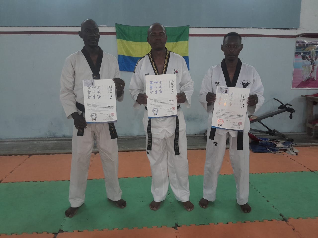 KUKKIWON : REMISE DES DIPLÔMES  À L&rsquo;ÉCOLE NATIONALE DE TAEKWONDO