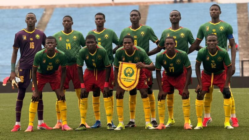 U17 UNIFFAC : LE CAMEROUN DONNE UNE LEÇON DE FOOT  AU GABON