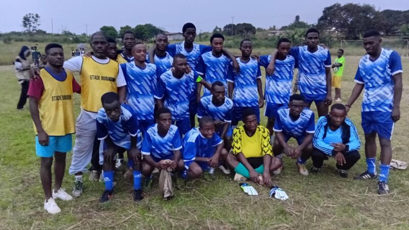 BOOUE : STADE BOUESIEN PLUS FORT QUE BIVELE (4-1) DANS LE CADRE DU CHAMPIONNAT  DÉPARTEMENTAL DE LA LOPE