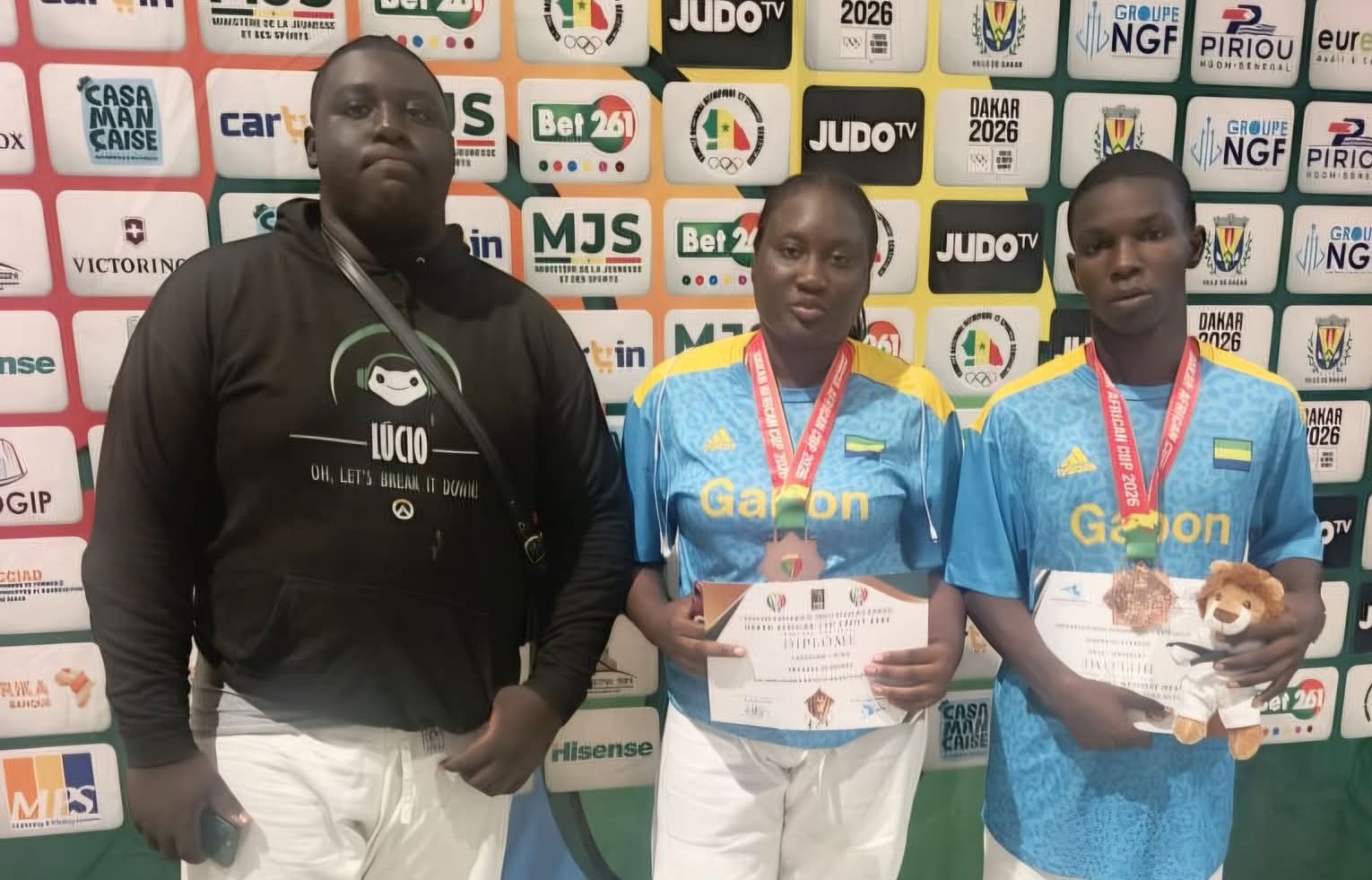 DAKAR 2026 :  LE GABON REMPORTE   2 MÉDAILLES