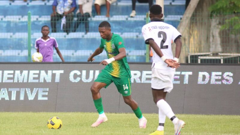 NATIONAL FOOT 1 / 1 ère JOURNÉE :  LE  STADE MIGOVÉEN  CHUTE  À DOMICILE (1-0) DEVANT LE CHAMPION EN TITRE  AS MANGASPORT