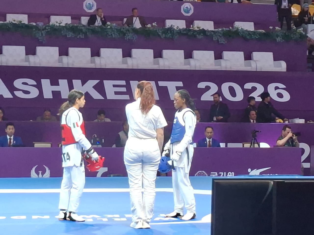 COUPE DU MONDE JUNIOR DE TAEKWONDO/ PANTHÈRES : BOULOUCHI & BOUANZA   STOPPÉS
