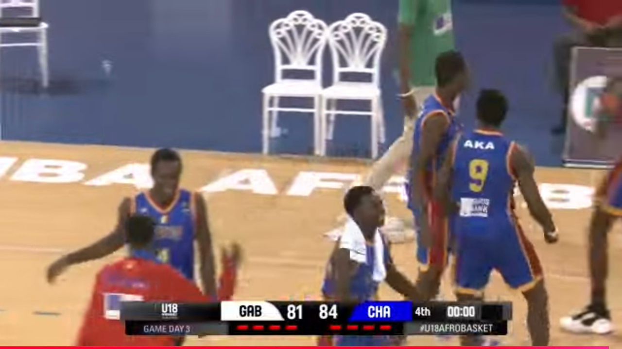 AFROBASKET U18 2026 : LE GABON  TOMBE DE HAUT FACE AU TCHAD 81-84