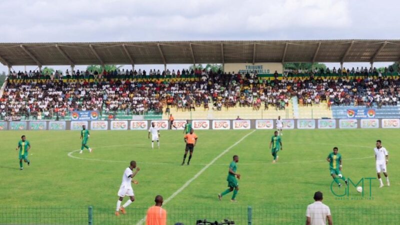 NATIONAL FOOT1 : LE MOYEN-OGOOUE FRAPPE FORT, DIKAKI ET STADE MANDJI  COULENT À PIC