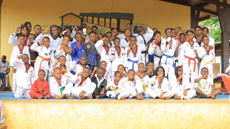 TAEKWONDO AMICAL : NDZIME FAMILLY ET SETRAG DEFIENT  BIG-MAN OKALA AVANT LES JOUTES DE L&rsquo;ESTUAIRE