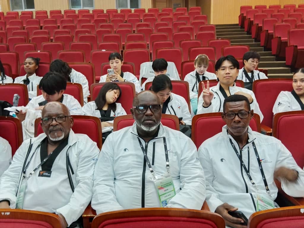 FEGATAE/CORÉE : MISSION  RÉUSSIE POUR LES 3  MAÎTRES GABONAIS AU CENTRE INTERNATIONAL MUJU TAEKWONDOWON