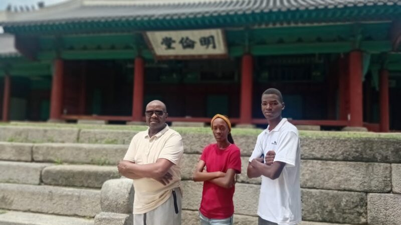 BIG MAN/CORÉE : DEUX JEUNES  TALENTS GABONAIS EN IMMERSION À SÉOUL JUSQU&rsquo;AU 8 AOÛT