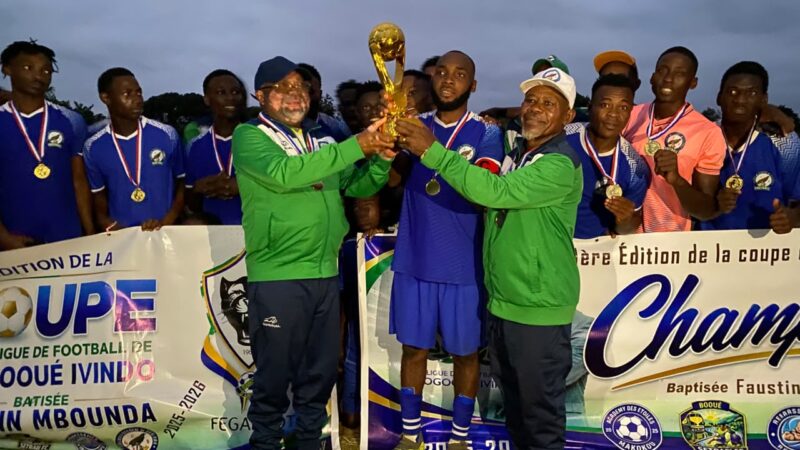 BOOUÉ/ COUPE DE LA LIGUE : AIGLE DE CASSIN DE BELINGA FOOTBALL REMPORTE  LA COUPE FAUSTIN MBOUNDA