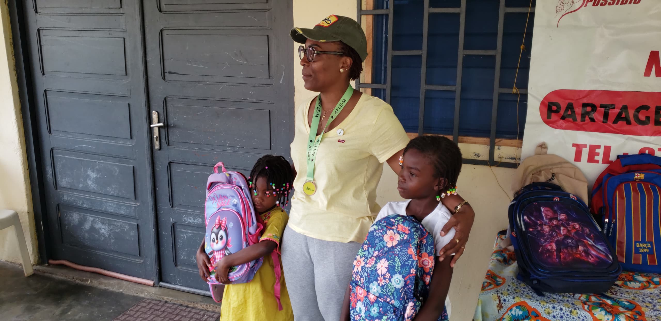 LAMBARÉNÉ : LAETITIA CARMELLA DIWECKOU AUX  AUX CÔTÉS DES ENFANTS VULNÉRABLES