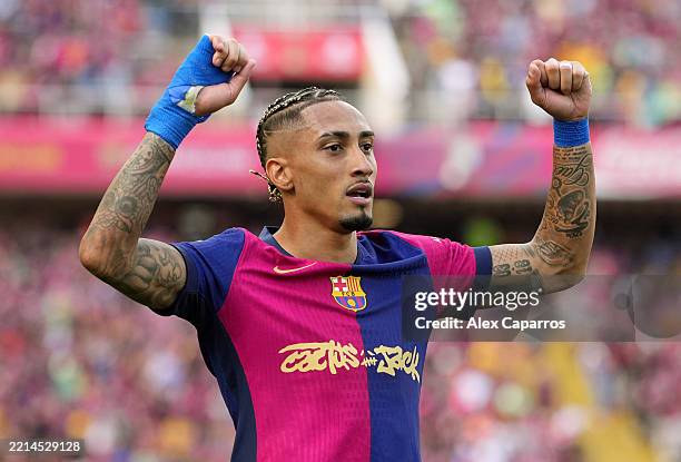 ESPAGNE/ BARCELONE : RAPHINHA PREND LE CAPITANA