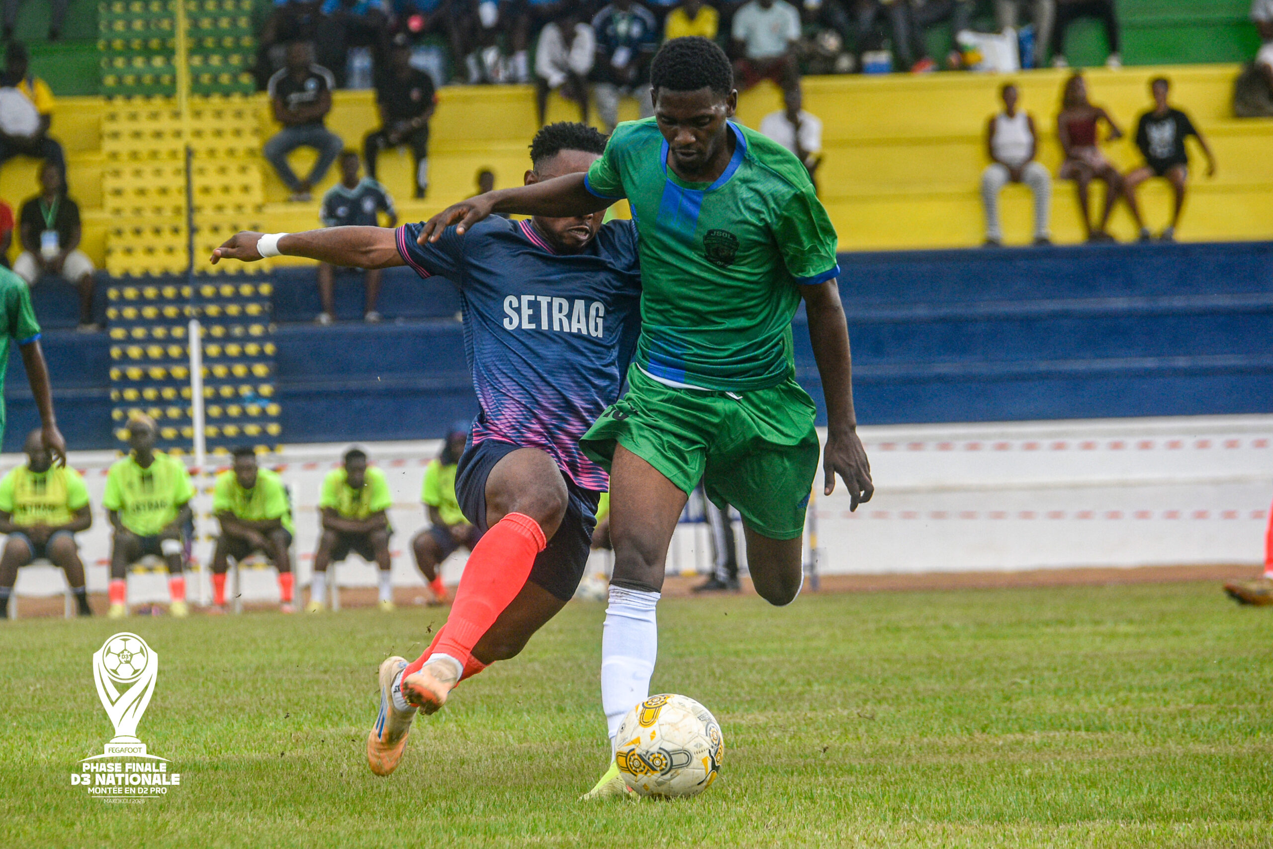 MAKOKOU/ TOURNOI DE LA MONTÉE :  ENTRÉE RATÉE POUR SETRAG FC