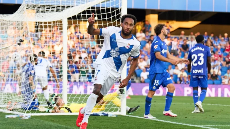 LIGA / DEPORTIVO  LA COROGNE : AUBAMEYANG ÉGALE IBRAHIMOVIC AVEC UN 5e BUT EN 5  MATCHS