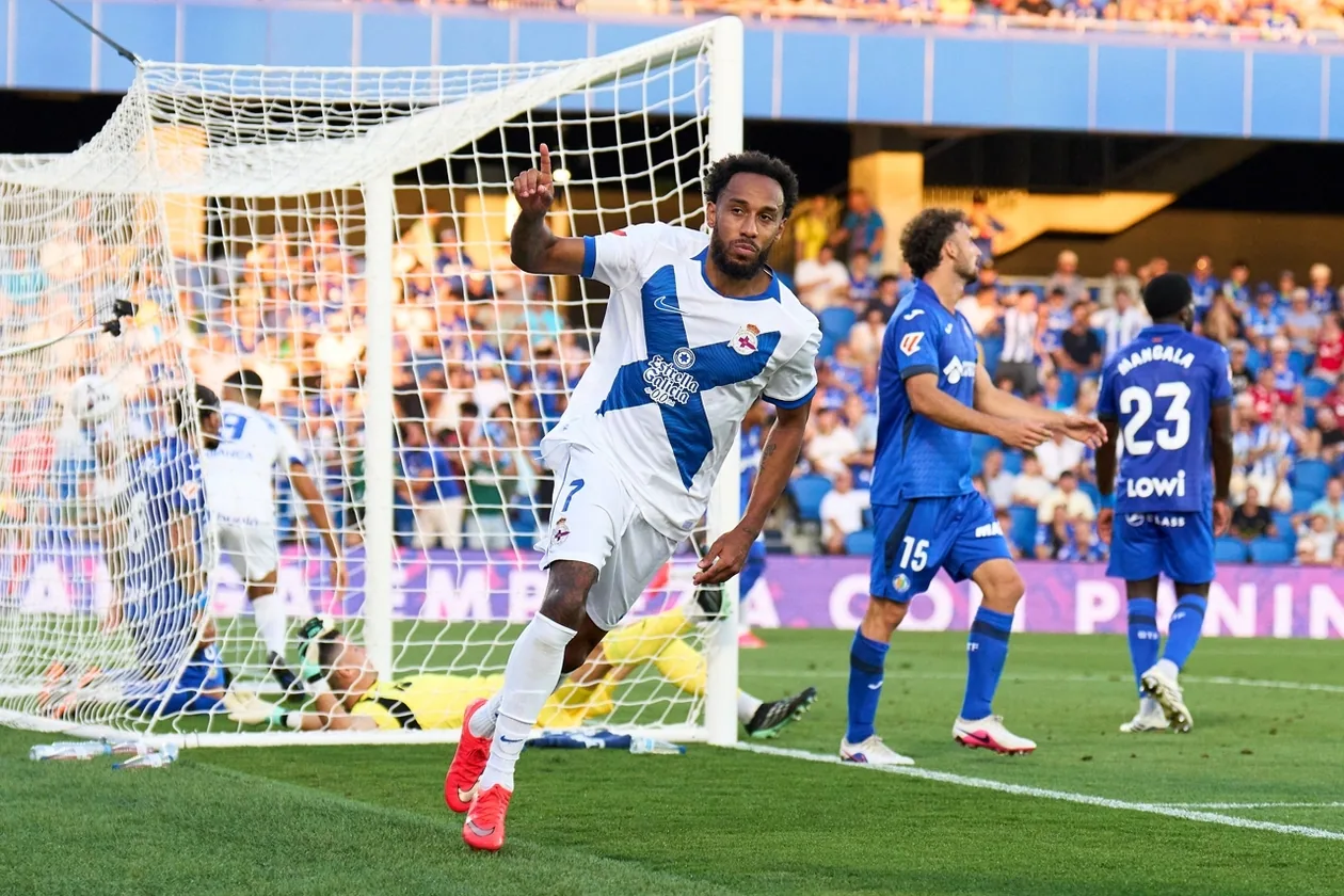LIGA / DEPORTIVO  LA COROGNE : AUBAMEYANG ÉGALE IBRAHIMOVIC AVEC UN 5e BUT EN 5  MATCHS