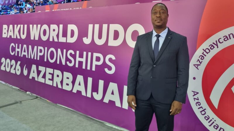 MONDIAUX DE JUDO BAKOU 2026 : DJIMBI JEAN-CLAUDE, LE SEUL AFRICAIN DANS L&rsquo;ÉLITE MONDIALE !