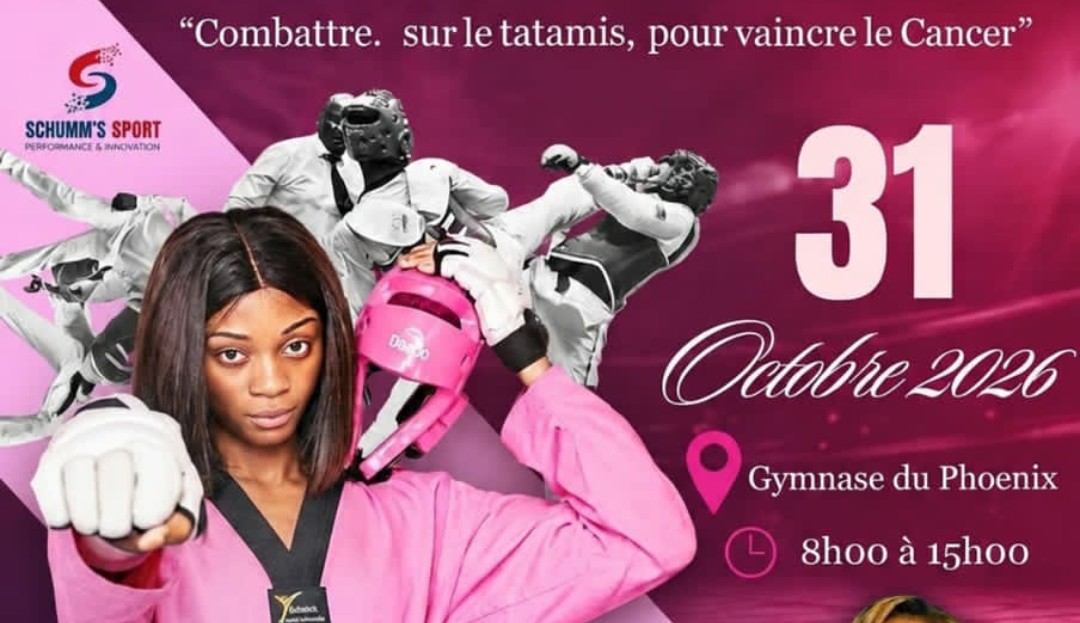OCTOBRE ROSE 2026 : LE TAEKWONDO  GABONAIS MONTE AU FRONT CONTRE LE CANCER !